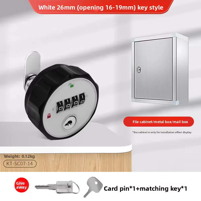 Combination Cam Lock for Drawer Locker Storage Cabinet Mailbox Electric Meter Bo