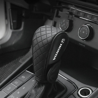 Car Gear Shift Knob Cover Gear Shift Grip Handle Protector for Honda Accessories