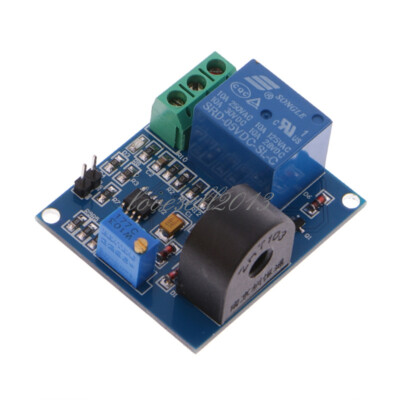 NEW 0-5A AC Current Sensor Detection Switch Output DC 12V Module