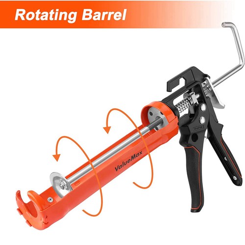 ValueMax Caulk Gun 9 In Silicone Sealant Caulk Gun for Caulking/Filling/Sealing