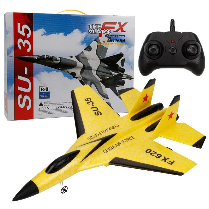RC Foam Aircraft SU-35 - 2.4G Remote Control Fighter Jet