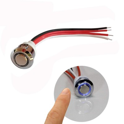 LED Dimmer Touch Switch 5-24V For LED Strip Light Stepless Dimmable Brightness