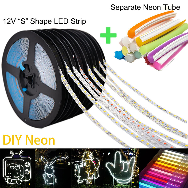 6mm 8mm Separate Silicone Neon Strip 2nd Generation For LED Neon Sign
