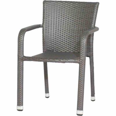 Siena Garden Stapelsessel Minas 60x56x83 cm titan