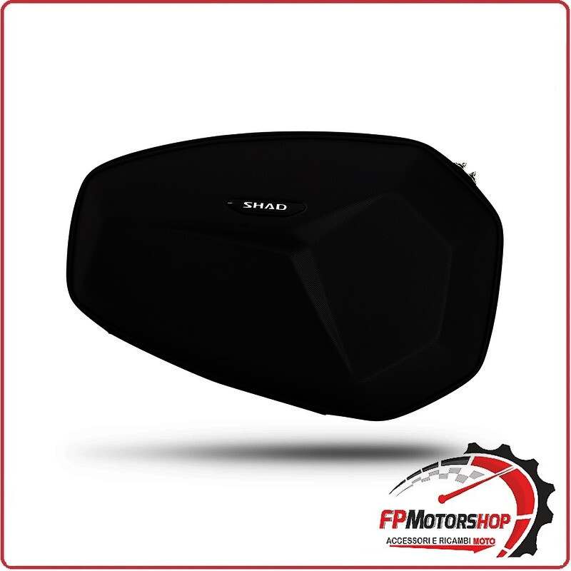 COPPIA BORSE LATERALI PORTAPACCHI PER MOTO SHAD RIGIDE E48SR X0SE48SR