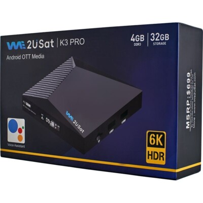   No Monthly Fee Cable TV  We2USat K3 PRO Best Price  Please send An Offer  
