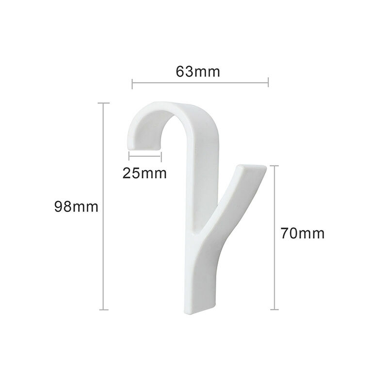 8Pcs Hangers for Heated Towel Radiator Rail Bath Hook Drying Rack Holders