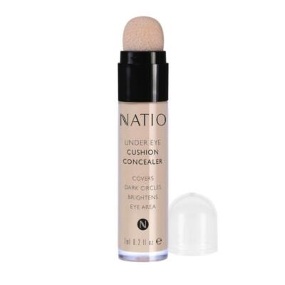 Natio Under Eye Cushion Concealer Light Velvety Cream Suit M