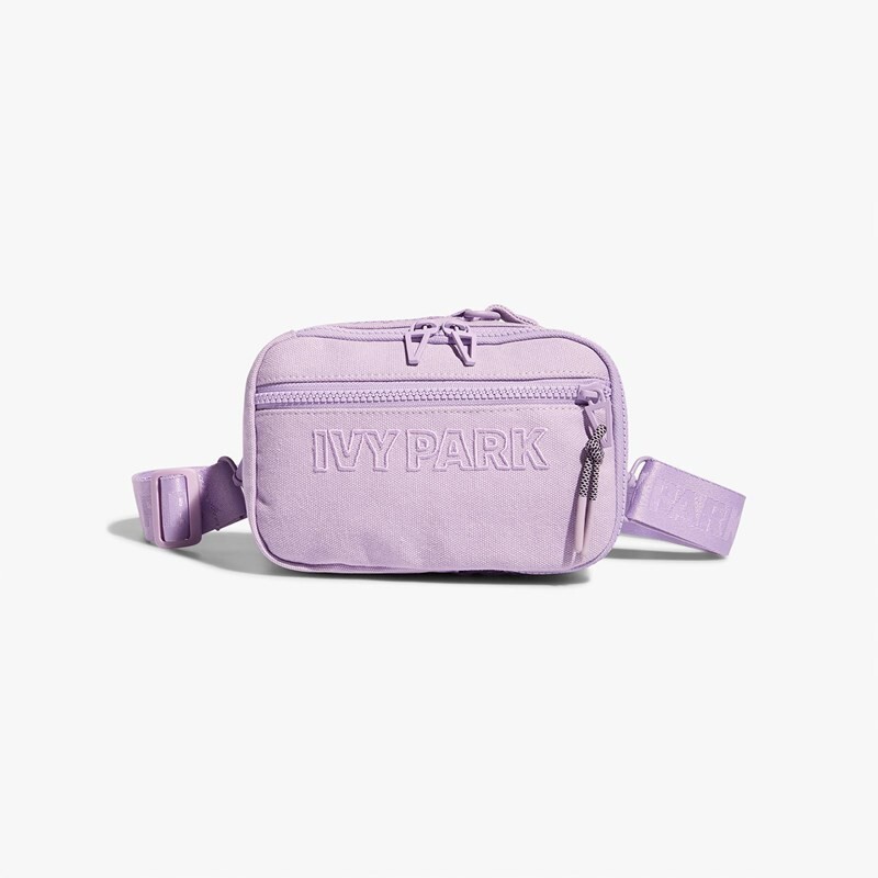 Adidas Women's Ivy Park Glow Purple Glow Crossbody Bag