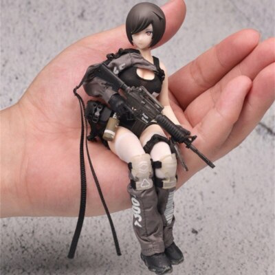 SE001 1/12 Seance Series Armed Machine Girl Cerberus Set 6''Female Dolls Model