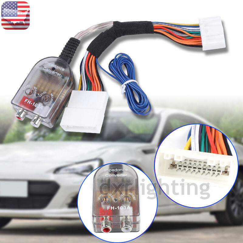 Amplifier Radio Adapter For Nissan Altima Rogue Titan Quest Sentra