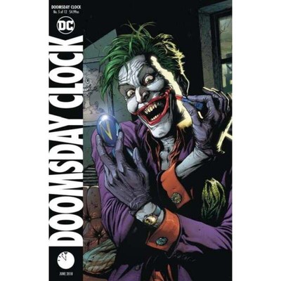 Doomsday Clock #5 Cover 2 DC comics NM Full description below [n 