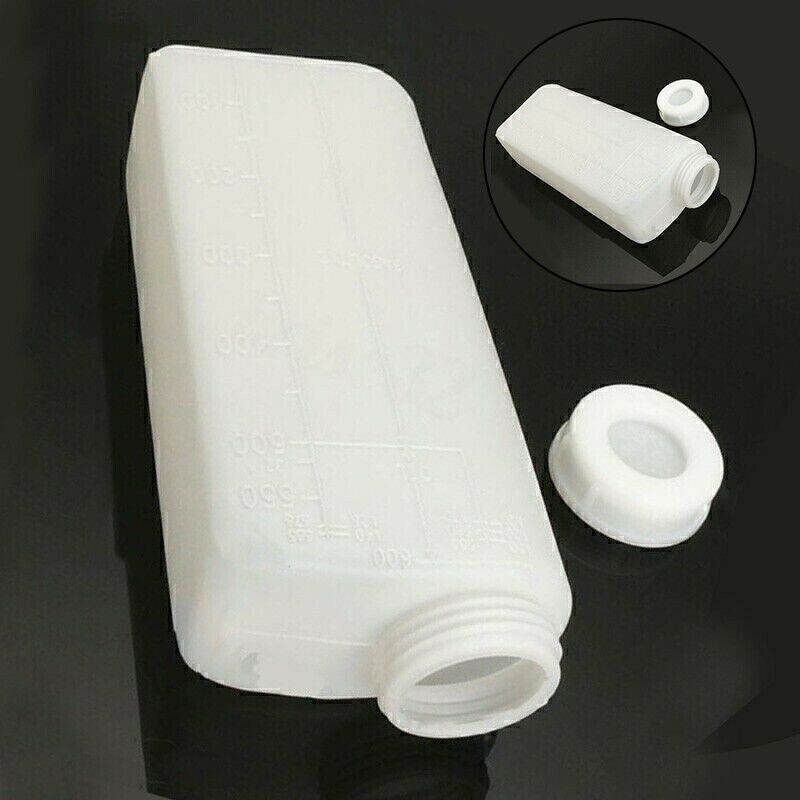 600ml Oil Petrol Fuel Mixing Bottle Tank For 2 Stroke Trimmer Chainsaw 25:1