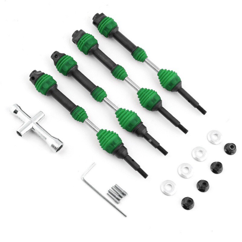 4PCS For Drive Axle 1/10 Traxxas Slash Rustler Hoss Stampede 4X4 RC Car
