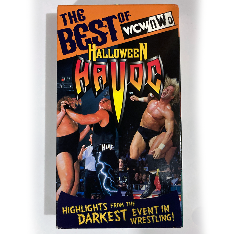 【限定セール！】 of Best Video, Home WCW Halloween WWF WWE, Used, VHS, Havoc, スポーツ・フィットネス