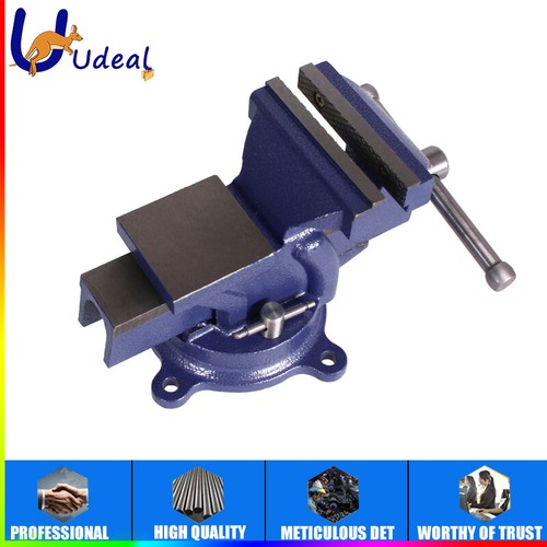 Details About 360 150mm Bench Vice Steel Mechanic Workshop Table Grip Clamp Heavy Duty