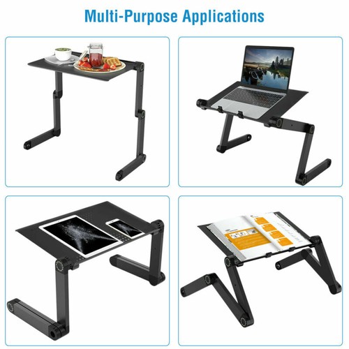 Durable Portable Foldable Notebook Laptop Desk Table Stand Bed Tray+Mouse Board