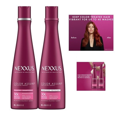 Nexxus Color Assure Shampoo and Conditioner Set Long Lasiting Vibrant 13.5oz 2ct