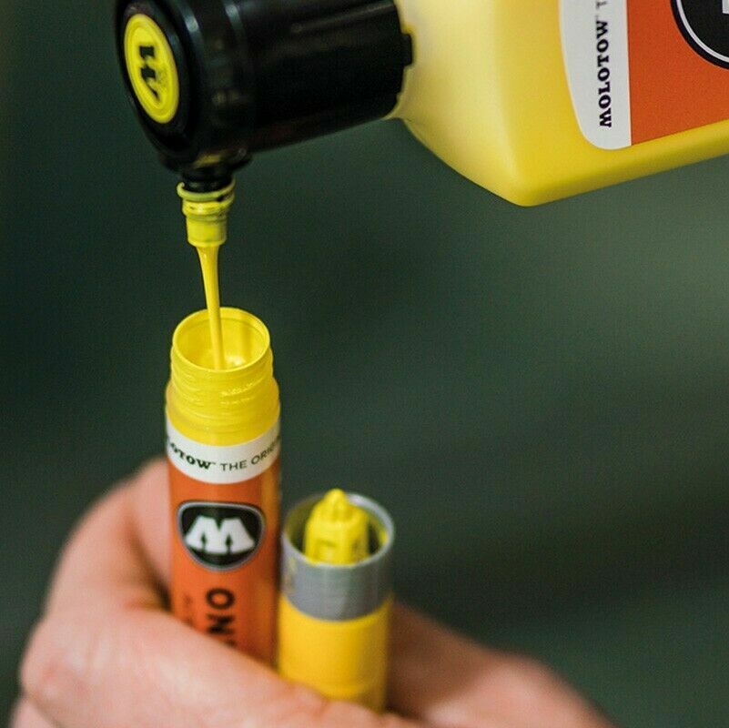 (1) Molotow ONE4ALL 227HS 4MM Single Acrylic pump markers graffiti art supplies
