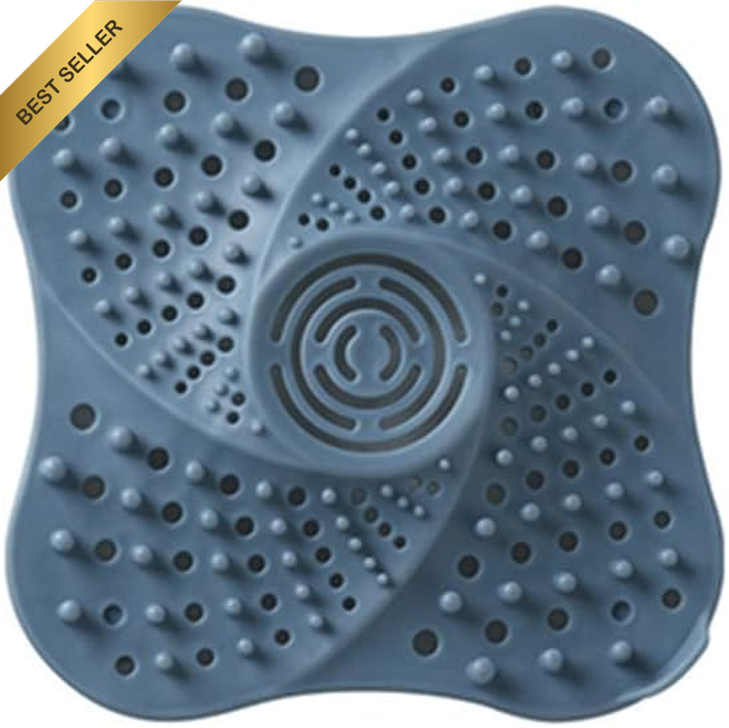Sink Drain Hair Catcher, 5.1In Shower Bath Basin Stopper Strainer Cover, Univers
