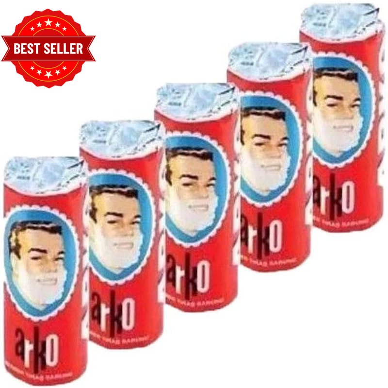 5 X Arko Shaving Soap Stick the Legend Each Stick 75Gr. / SAME DAY POST
