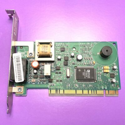 US Robotics PCI Slot Modem Model 0637 Computer Back Plate Panel Card Two Ports