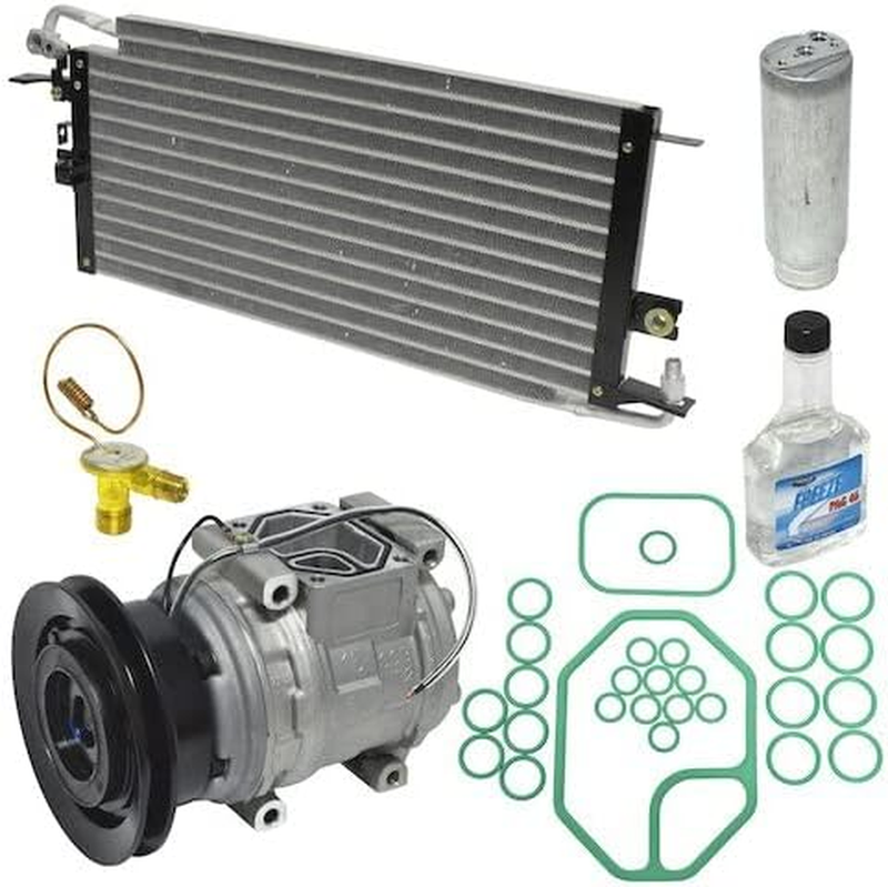 A/C Compressor Kit w/Condenser for 1989-1993 Toyota Pickup 3.0L V6 3VZ-E VIN V