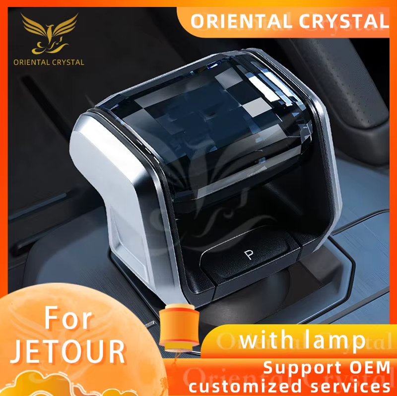 Crystal gear shift For 2023 2024 Chery Jetour Traveller T2 Modification Lever De