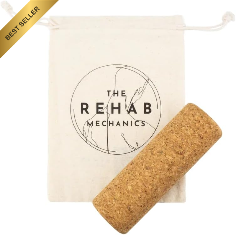 Mini Cork Roller – Natural Cork Foot & Ankle Massage Roller · Helps with Plantar