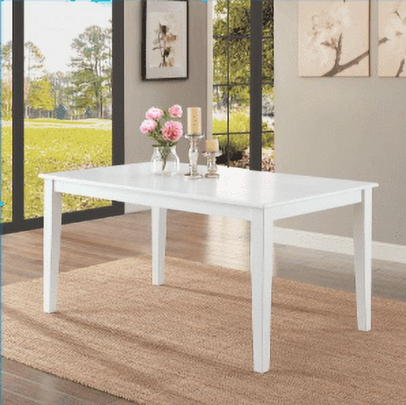 Bankston Dining Table, White