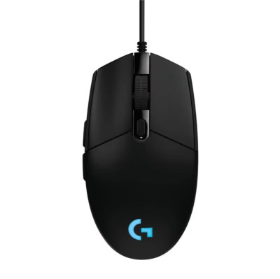 G102 8000 DPI Wired Gaming Mouse with Rainbow Optical Effects for PC/Mac