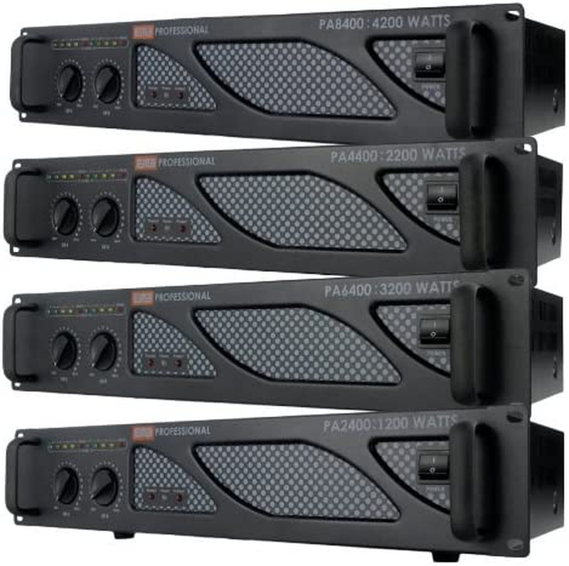 Pro - PA4400 - Rack Mount Professional Power Amplifier - 220