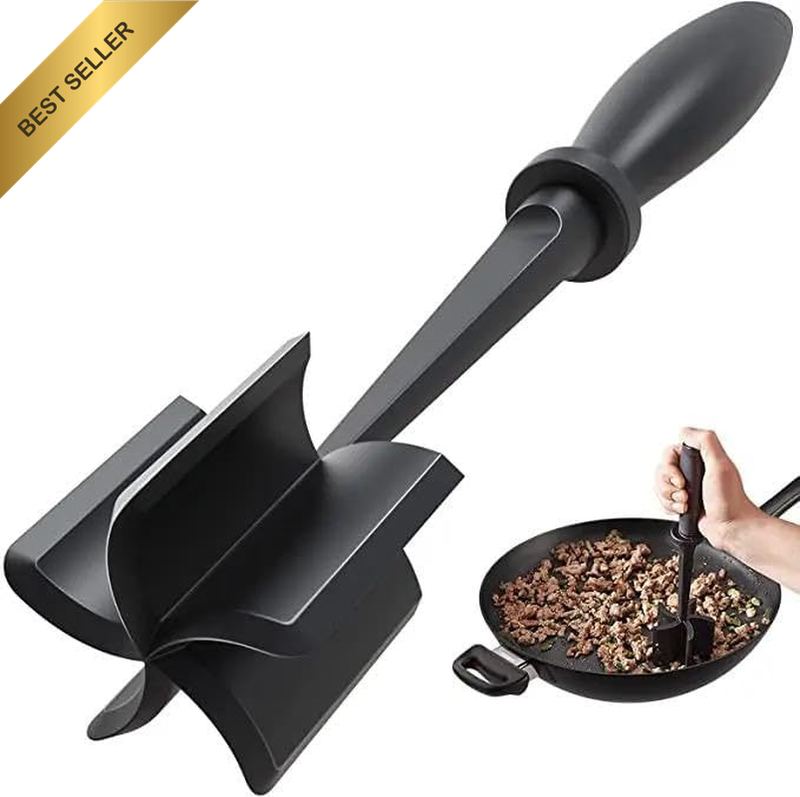 Multipurpose Meat Chopper and Masher Heat Resistant Nylon Non Stick Kitchen Tool