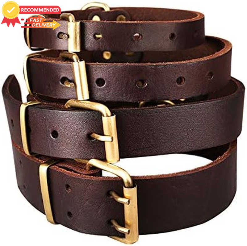 Handmade 100% Genuine Leather Dog Collar Medium | Pet Accessory