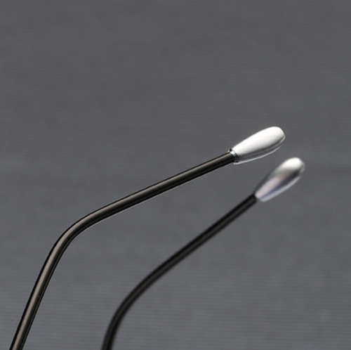 Men Metal Round Rimless Blue Light Blocking Reading Glasses Clear Lens Glasses