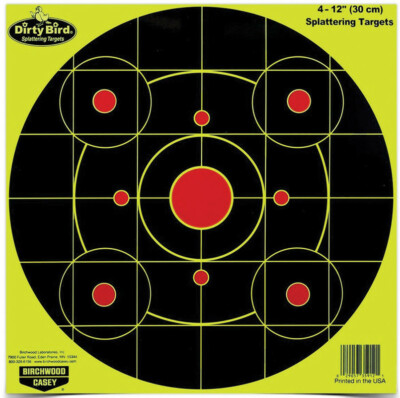 New New Birchwood Casey Dirty Bird Sight-In Target BC-35925