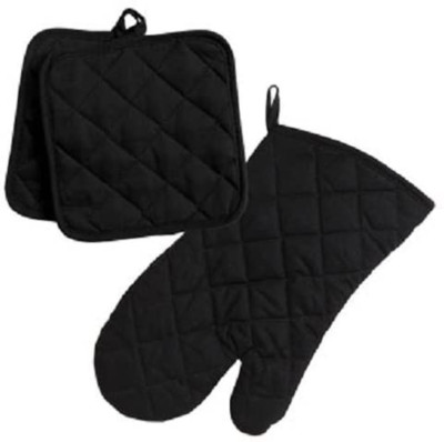 Jegwar 4Pcs  Oven Mitts and Pot Holders Heavy Duty Cooking Gloves Kitchen grill