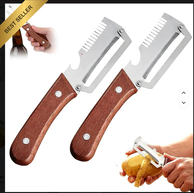 2026 New Multifunctional Vegetable Peeler for Kitchen, 3 in 1 Multi Functional W