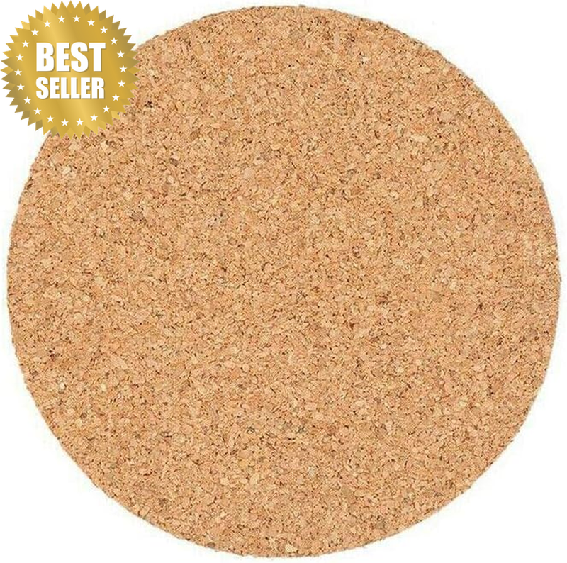 20Pcs Plain round Cork Coasters Coffee Drink Tea Cup Mat Placemats Wine Mat, Hea