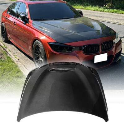 For BMW F30 F36 335i 328i F80 F82 M3 M4 REAL CARBON Hood Bonnet Engine Cover
