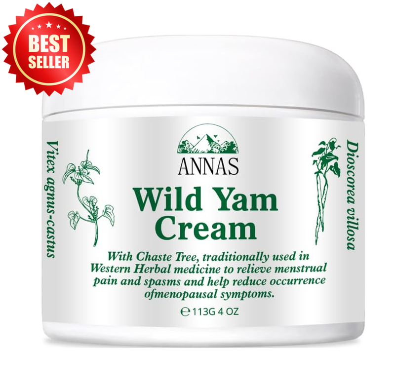 Organic Wild Yam Cream for Women Wellness & Skin Care All Skin Types US