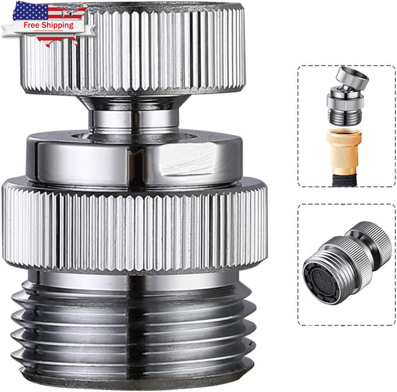 Adapter W/ Aerator Kitchen Sink Faucet Adapter To Garden ⭐️⭐️⭐