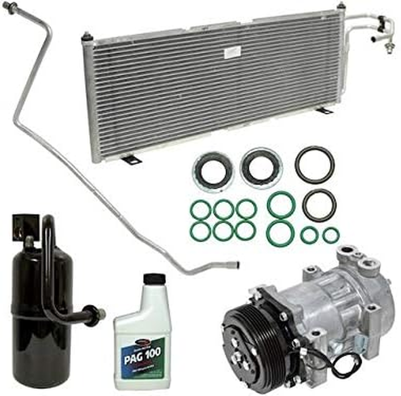 A/C Compressor Kit Compatible with 1997-2001 Jeep Cherokee