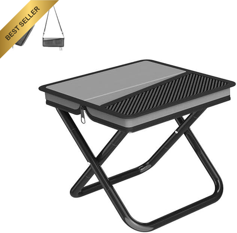 Portable Pocket Camping Chair,Ultralight Foldable Camp Stool with Compact Carry