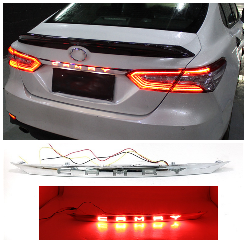 LED Rear Tail Reflector Brake Light Turn Signal Light For Toyota Camry