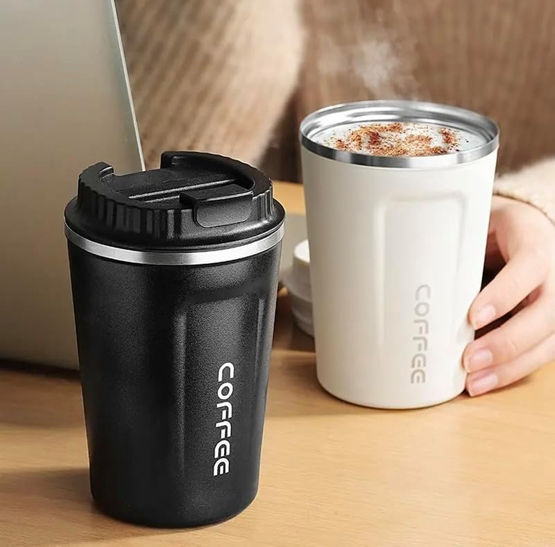 Travel Thermal Vacuum Flask Insulated Cup Milk Tea Water Bottle 510ml St