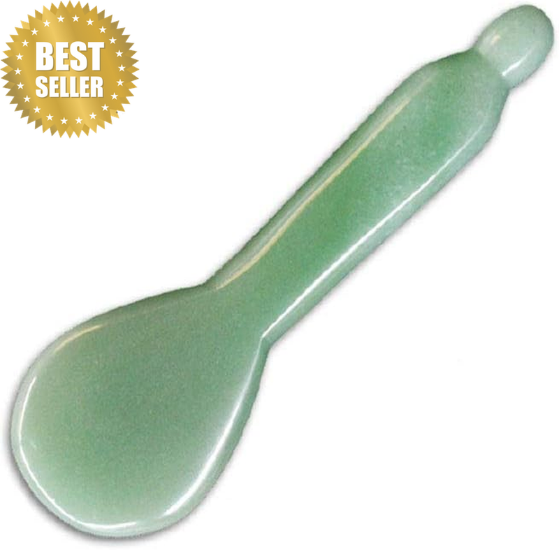 Jade Gua Sha Massage Tools Facial Tool 100% Natural Green Gua Sha anti Aging Fac