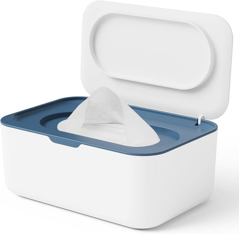 Wipes Dispenser, Wipe Holder for Adult, Refillable Wipe Container, Keeps Wipes F