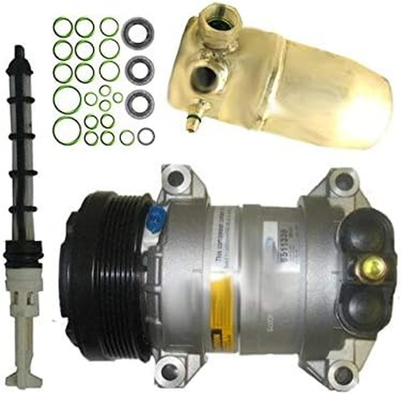 A/C Compressor Kit Compatible with 1996-2000 Chevy K3500