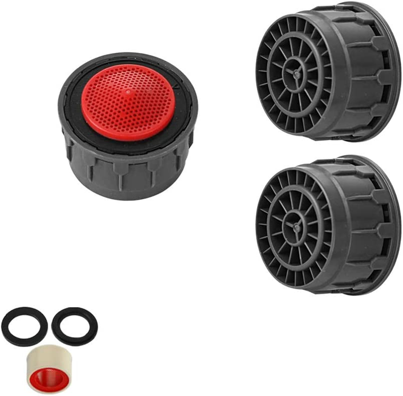 3-Pack Faucet Aerator Insert - 2.2 GPM Flow Restrictor, Bathroom Replacement Par